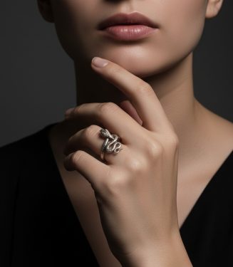 Sterling Silver Braided Band Ring